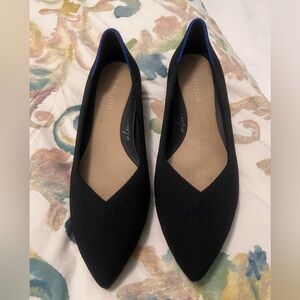 Rothy's Black Point Heels